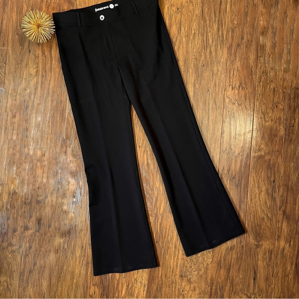 Betabrand Boot Cut Classic Dress Yoga Pant Black Size Large - Picture 3 of 10